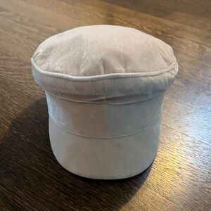 Velvet Paper-Boy Hat